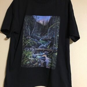 Hooke Black Forest T-Shirt Size S